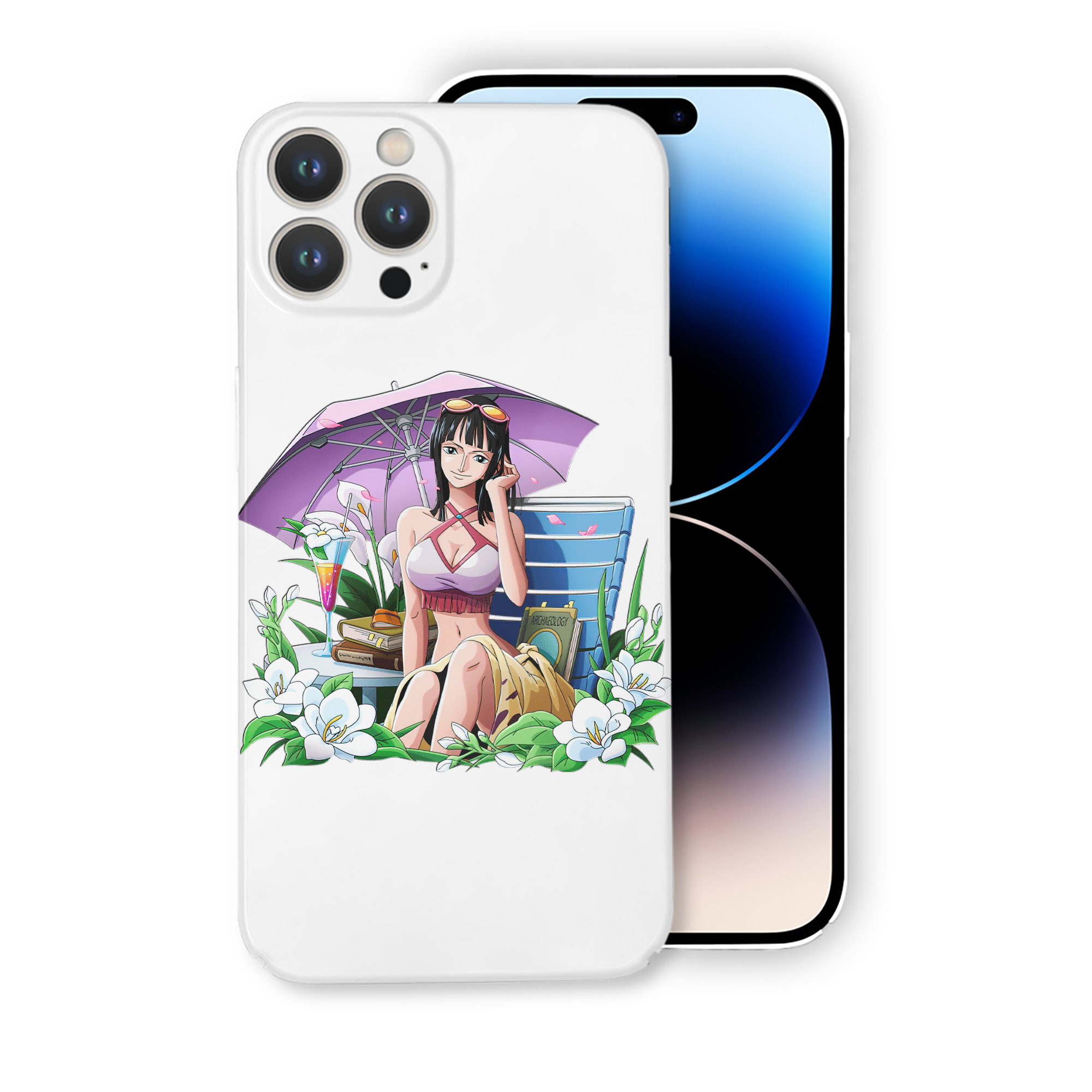 （画像用） ワンピース ニコ・ロビン ONE PIECE Nico Robin 【iPhone 14シリーズ対応】ハードケース